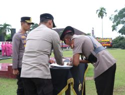 Kapolres Kuansing Pimpin Sertijab 4 Pejabat, Tekankan Profesionalisme