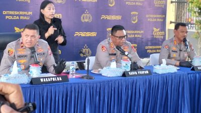 Polda Riau Bongkar 1.333 Kasus Kejahatan Jalanan, 525 Tersangka Diamankan
