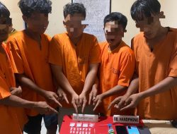 Diduga Pesta Sabu, Lima Pelaku Diamankan Polsek Tapung