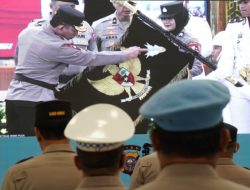 Pemuliaan Nilai-Nilai Tri Brata, Kapolda Riau Ikuti Upacara yang Dipimpin Langsung Kapolri