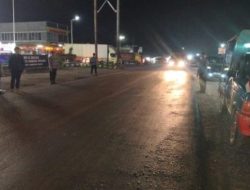 Polsek Bangko Pusako Gelar KRYD, Antisipasi Gangguan Kamtibmas di Jalan Lintas Riau – Sumut