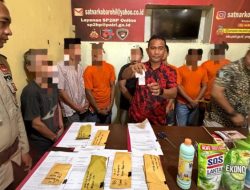 Ungkap Sejumlah Kasus Narkoba, Polres Rohil Musnahkan 336,1 Gram Sabu dan 23 Butir Pil Ekstasi