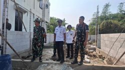 Kasrem 051/Wijayakarta Tinjau Pembangunan Koperasi Desa Merah Putih di Sumberreja, Dukung Penguatan Ekonomi Des