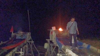 Penertiban 2 Rakit PETI di Area HGU PT KTBM, Polsek Kuantan Mudik Tegaskan Komitmen Berantas Tambang Ilegal