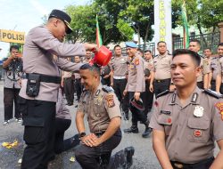 Bentuk Apresiasi atas Dedikasi Anggota, Polresta Pekanbaru Anugerahkan Kenaikan Pangkat kepada 116 Personel