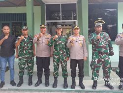 TNI–Polri di Kandis Perkuat Sinergitas, Komitmen Jaga Kamtibmas Tetap Kondusif