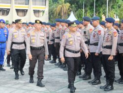 2.438 Personel Siap Amankan RBR 2026, Polda Riau Gelar Apel Pasukan