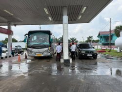 Polres Pelalawan Cek 4 Titik Dugaan Penimbunan BBM Subsidi di Pangkalan Kerinci, Hasil Nihil Temuan