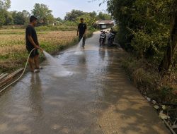Senyum Gembira Warga Warnai Rampungnya Sasaran 5 TMMD Ke-129 di Desa Wibawamulya