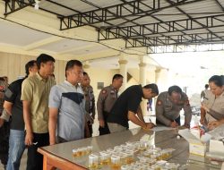 Tingkatkan Disiplin dan Profesionalisme, Subdid Provos Bidpropam Polda Riau Laksanakan Gaktiblin di Polres Rohil