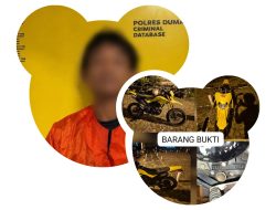 Ungkap Kasus Curat, Satreskrim Polres Dumai Tangkap Pelaku Curanmor Bersama Barang Bukti