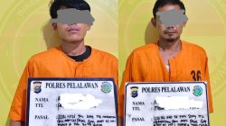 Satresnarkoba Polres Pelalawan Ringkus 2 Pengedar Narkoba, Sita 45 Paket Sabu di Pangkalan Kerinci