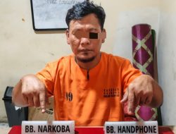 Polsek Tapung Tangkap Pengedar Narkoba di Sungai Putih, Temukan 6,81 Gram Sabu