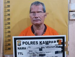 Polres Kampar Tangkap Pelaku KDRT, Diduga Karena Sakit Hati