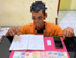 Meresahkan Masyarakat, Polsek Lubuk Dalam Ringkus Seorang Pria Penjual Togel Online