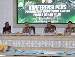 Polres Rohil Ungkap 48 Kasus Narkoba, 66 Tersangka Diamankan Sejak Juli 2026
