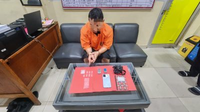 Gerebek Rumah Pengedar Narkoba, Satresnarkoba Polres Dumai Amankan 8 Paket Sabu