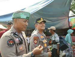 Dirpamobvit Polda Riau dan Kapolres Kuansing Cek Pengamanan Pacu Jalur di Tepian Narosa