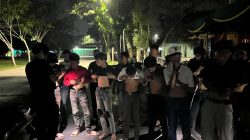 Jaga Kondusivitas Malam Minggu, Tim Raga Regu III Polres Kampar Sasar Titik Rawan di Bangkinang