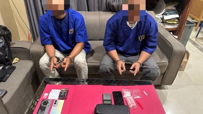 Satresnarkoba Polres Dumai Ungkap Peredaran Sabu 21,56 Gram, 2 Pria Diamankan