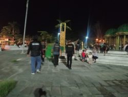 Jaga Kondusivitas Malam, Tim Raga Polres Kampar Sisir Titik Rawan di Bangkinang