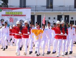 Kapolres Rohil Hadiri Upacara HUT ke-81 RI, 584 Warga Binaan Terima Remisi