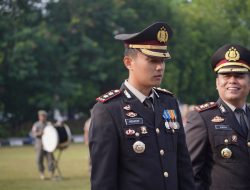 HUT ke-81 RI, Kapolres Kuansing Hadiri Upacara Detik-Detik Proklamasi di Lapangan Limuno