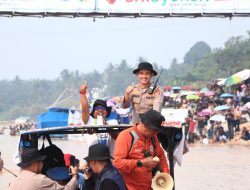 Kapolres Kuansing Pimpin Pengamanan dan Patroli Pacu Jalur Nasional 2026, Pastikan Rangkaian Kegiatan Berjalan Aman dan Kondusif