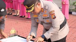 Dipimpin Kapolres Rohil, AKP Fikri Kurniawan Resmi Jabat Kasat Lantas 