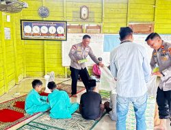 Peduli Sesama, Kapolres Rohil Kirim Ratusan Kotak Makanan ke Pesisir Panipahan