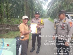 Cegah Karhutla Meluas, Polres Kuansing Perkuat Patroli dan Ajak Warga Jaga Lingkungan