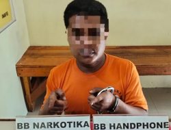 Amankan 1,95 Gram Sabu dan 2 Butir Ekstasi, Polsek Kampar Kiri Hilir Tangkap Pengedar Narkoba di Sei Simpang Dua