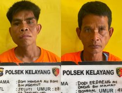 Modus Beli Paket, Pelaku Penggelapan Ranmor Diringkus Polsek Kelayang 