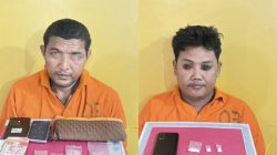Coba Kabur dan Buang BB, 2 Pria Diringkus Satresnarkoba Polres Inhu di Lokasi Berbeda 