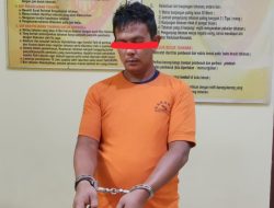 Polsek Kampar Kiri Hilir Tangkap Pengedar Narkoba di Desa Bangun Sari