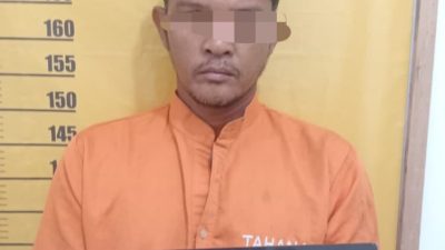 Polsek Tambang Tangkap Terduga Pelaku Karhutla di Desa Tarai Bangun