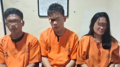 Satresnarkoba Polres Kampar Tangkap 3 Pengedar Narkoba, Sita 4.25 Gram Sabu