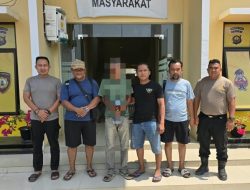 Buron 10 Bulan, Terduga Pembunuh di Rokan Hilir Dibekuk di Kebun Sawit Jambi