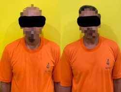 Ungkap Karhutla Bukit Betabuh, Polres Kuansing Amankan 2 Tersangka di Seberang Cengar