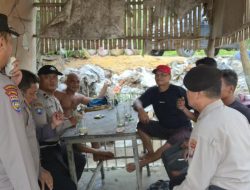 Gencarkan Anouncer Keliling, Polres Rohil Ajak Warga Cegah Karhutla
