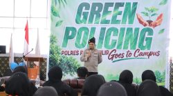 Police Go to Kampus, Polres Rohil Edukasi Green Policing di ITR