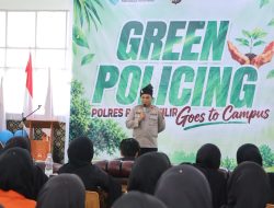Police Go to Kampus, Polres Rohil Edukasi Green Policing di ITR