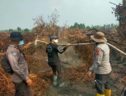 Padamkan Karhutla di Kerumutan Pelalawan, 76 Personel Gabungan Dikerahkan