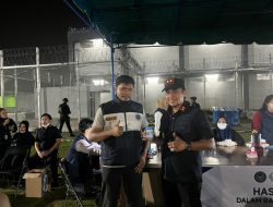 Lapas Binjai Gelar Razia Gabungan Bersama TNI-Polri dan BNNK