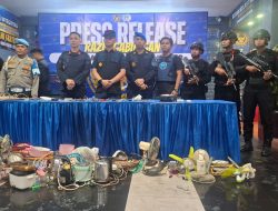 Dipimpin Kakanwil Jalu Yusa Panjang, Ratusan Brimob-TNI-Polri Sisir Blok Hunian Rutan Medan