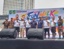 Pemko Medan Lepas Ribuan Peserta Funwalk HUT ke-48 GM FKPPI di CFD Lapangan Merdeka