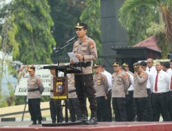 Kapolres Kuansing Pimpin Sertijab 7 Pejabat, Kasat Samapta dan Kasat Lantas Berganti