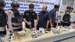 Gandeng Brimob TNI Polri dan BNN, Lapas Narkotika Siantar Razia Kamar dan Tes Urine
