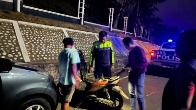 Tim Raga Polres Kuansing Gelar Patroli KRYD, Antisipasi C3 di Malam Hari