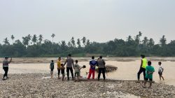 Laporan Warga via 110, Polres Kuansing Cek Aktivitas PETI di Pulau Banjar Kari